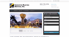 Desktop Screenshot of innovativeelectricservices.com